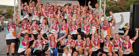 Teilnehmerrekord beim 2. AOK Firmenlauf Mosbach