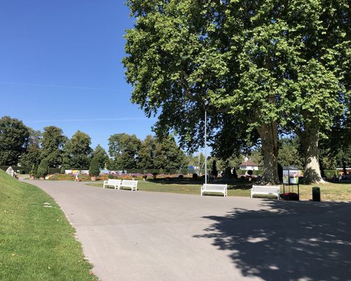 Strecke in Ludwigsburg 