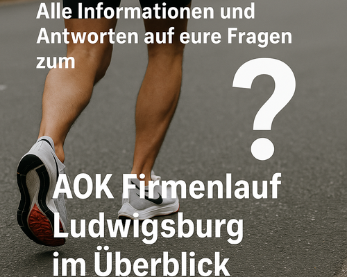 Deine Fragen zum Firmenlauf Ludwigsburg? Unsere Antworten!