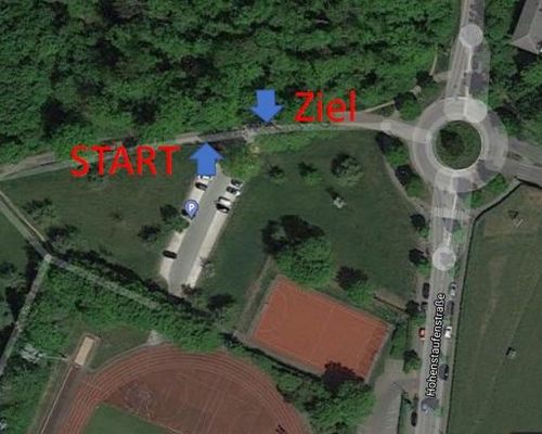 Start und Ziel in Göppingen