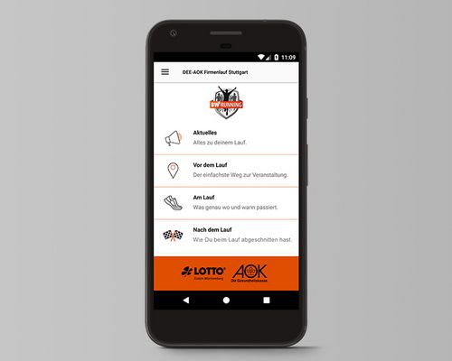 Jetzt am Start – die BW Running App! 